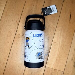 Detroit Lions Kids Bottle 12oz Stainless Steel Mascot